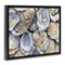 Stupell Industries Oyster Shellabration Pile Floating Frame, design by Heidi Kuntz